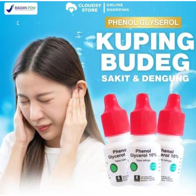 GAIZINPO Obat tetes telinga tinnitus tetes telinga berdengung