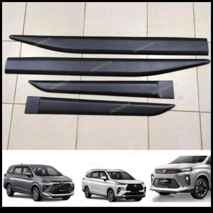 HOT DEAL LIS BODY SAMPING MOBIL AVANZA XENIA VELOZ 2022-2023 HITAM 