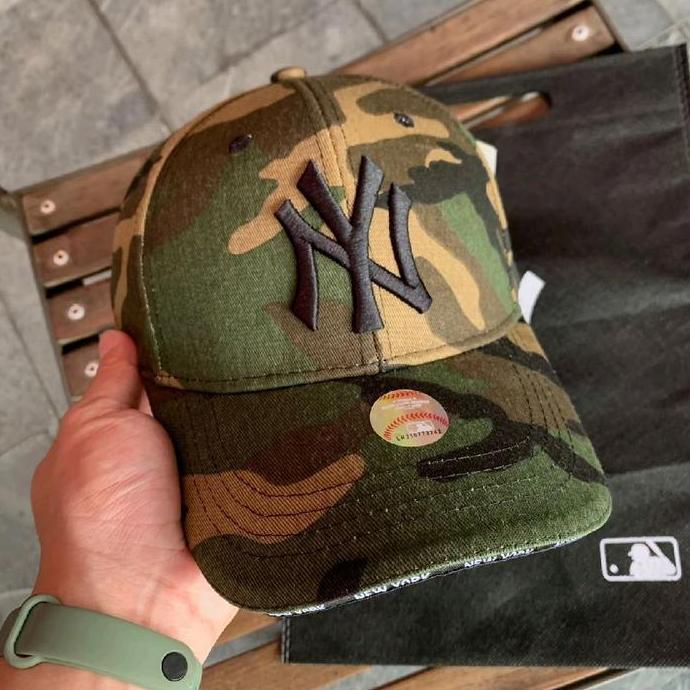 Topi Baseball Mlb NY Army Original Camo Caps HC