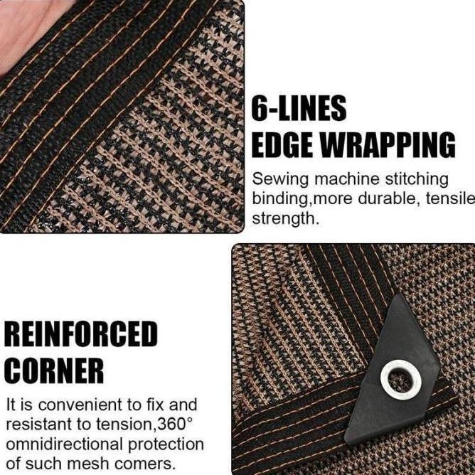 Stock Ready Paranet 90% Lebar 3/ 2 Meter Jaring Paranet Shade Net Anti Uv / Penutup Pagar / Jaring P