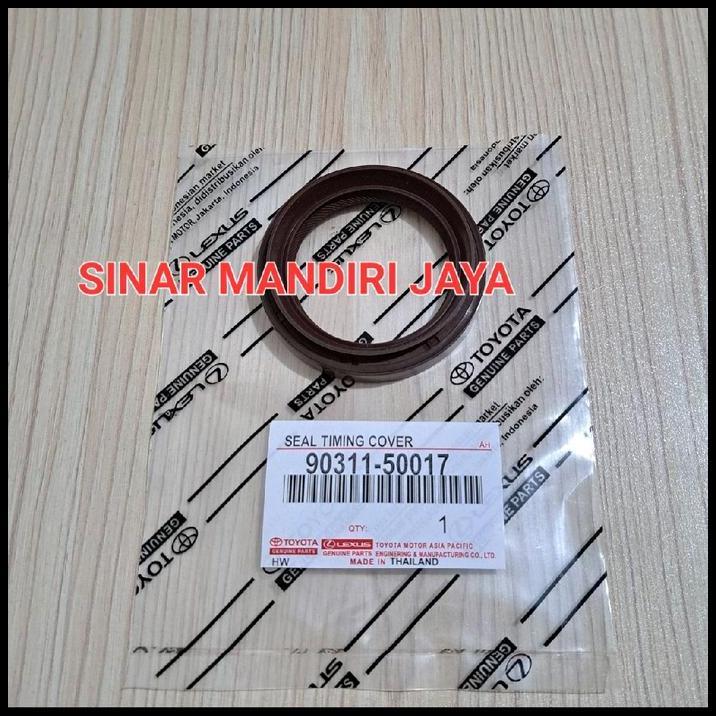 TERLARIS OIL SEAL CRANKSHAFT DEPAN SEAL TIMING COVER INNOVA DIESEL 