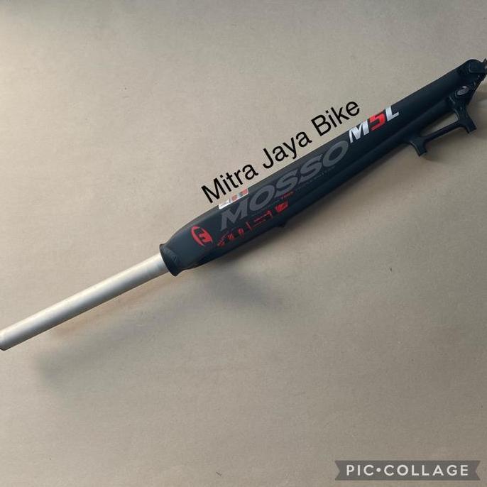 FORK MOSSO M5L DISC BRAKE RIGID OVERSIZE ALLOY ORIGINAL DAN TERPERCAYA