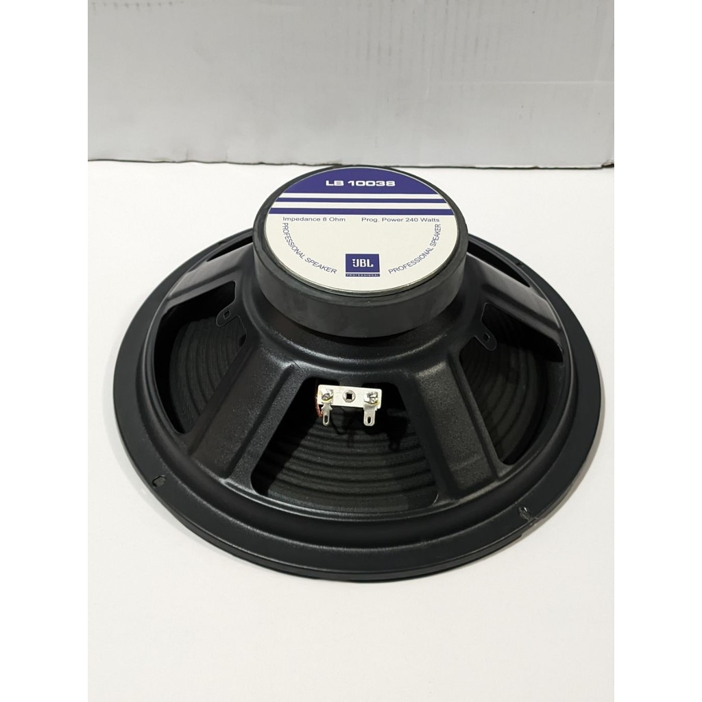 SPEAKER KOMPONEN JBL 10 INCH / speaker komponen 10 inch JBL LB 10038 Daya 240 watt / voice coil 38mm