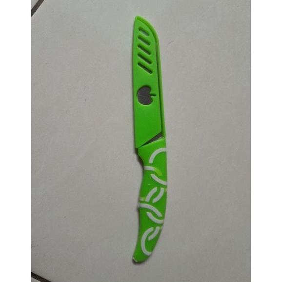 BEST DEALS Pisau Dapur Kecil Stenlis Sarung / pisau set / pisau dapur murah / pisau apel