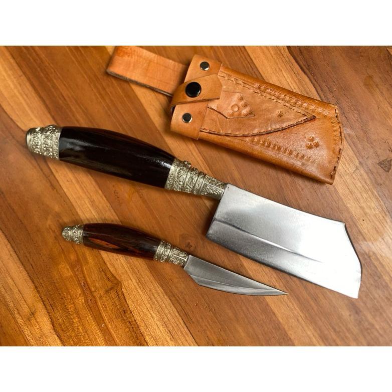 BIG SALE Set Blakas Bali Ukir/ Set Pisau Dapur Mini