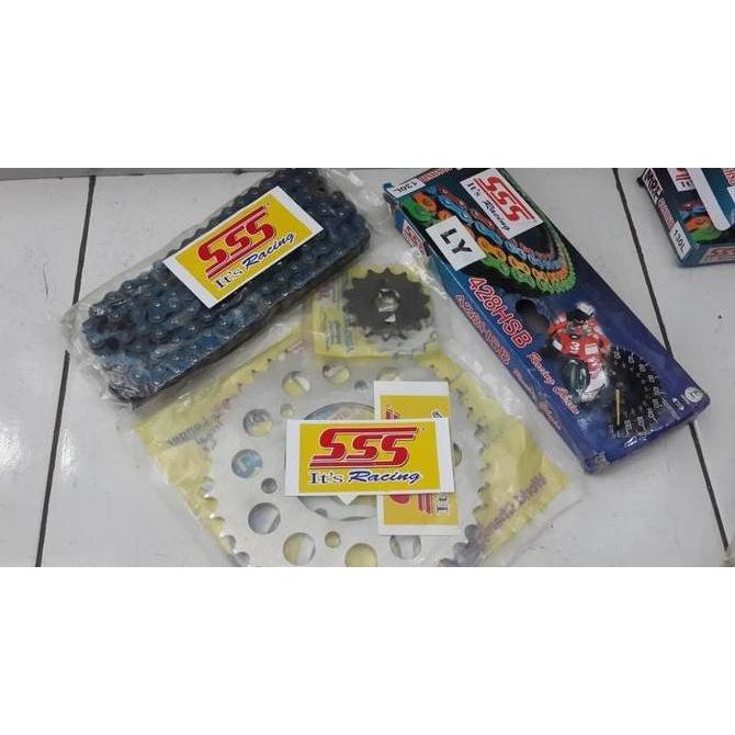Gear set SSS CB150R / CBR150R / Megapro / Verza Termurah