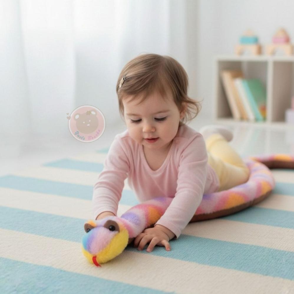 Diskon Murah Boneka Ular Panjang 125 Cm Lucu Lembut Jumbo Banyak Motif