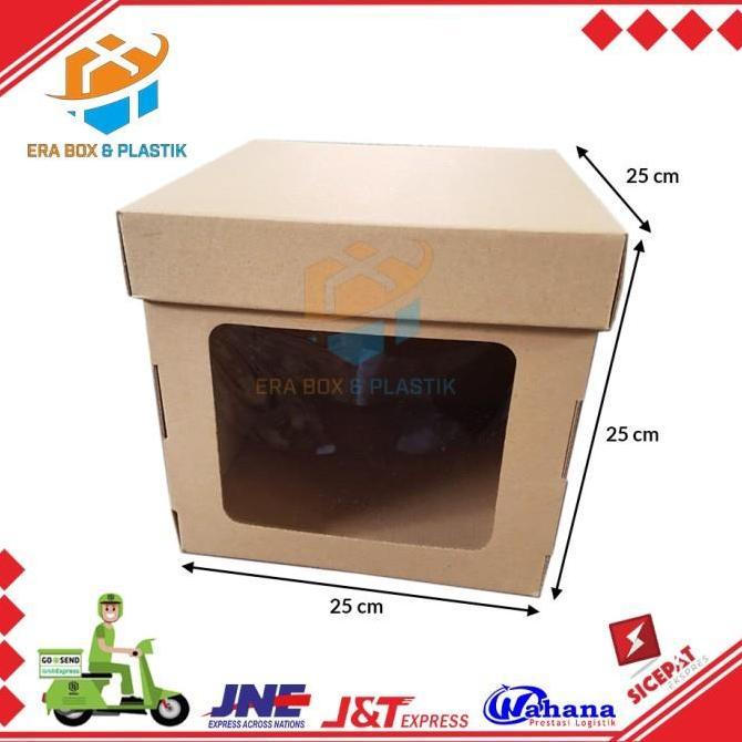 Dus Kue Tinggi 25x25x25 cm | Dus Kue Tart
