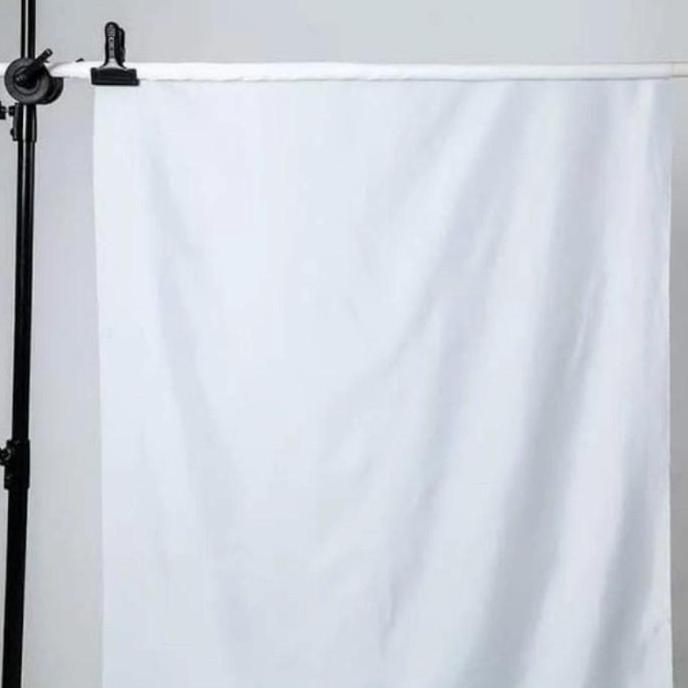 Kain putih backdrop background meteran