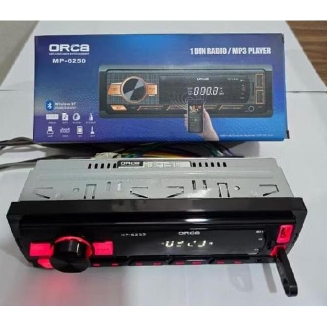 HARGA TERBAIK - single din mp3 orca mp 6250/6686 bluetooth/MP3 Player Orca