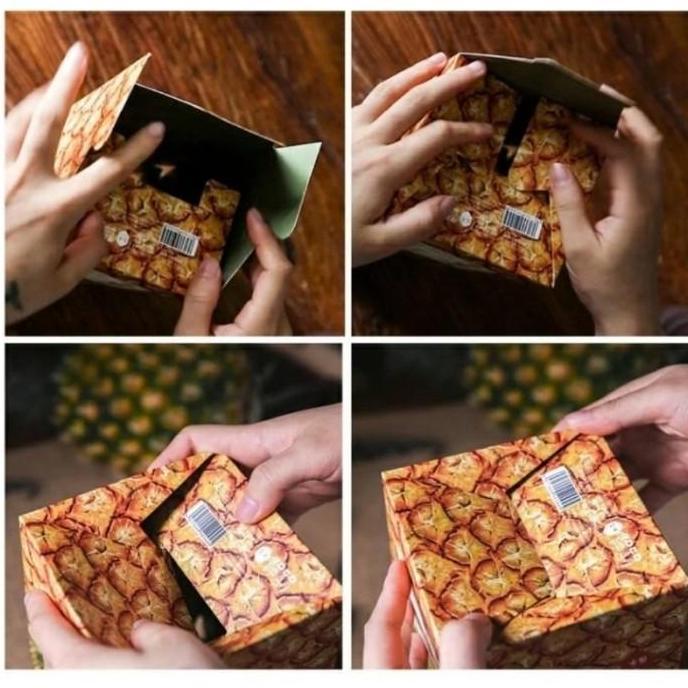 Kotak Nastar / Dus Nanas Taiwan Pineapple Kemasan Packaging