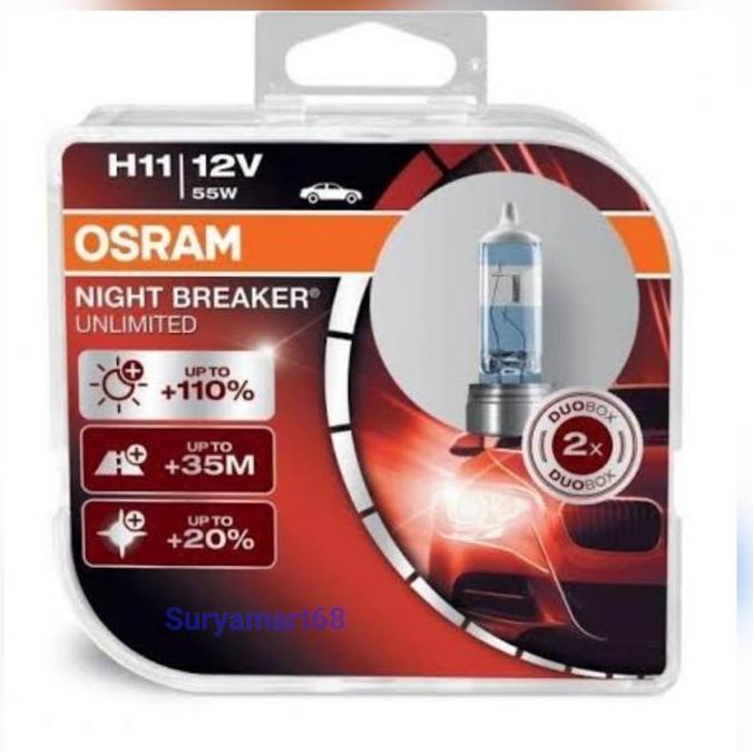 OSRAM H11 NBR NIGHT BREAKER NEXT GENERATION