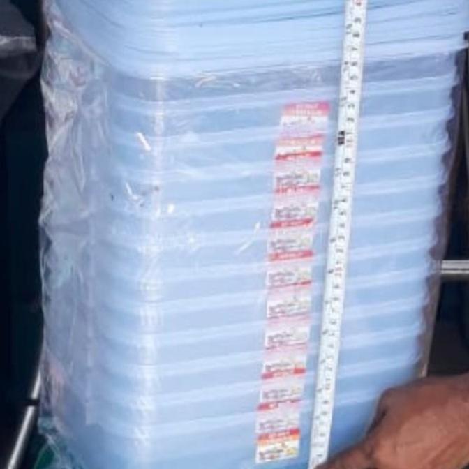 Box Kotak Plastik Makanan Kue Donat Trisula 3500ml