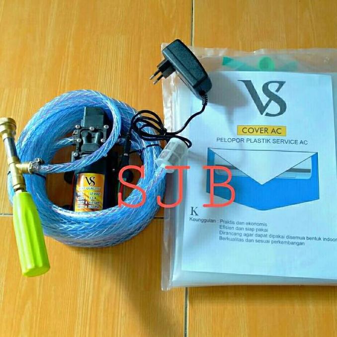 SUPER HEMAT - alat steam motor mini pompa dc cuci mobil ac paket plastik cuci ac