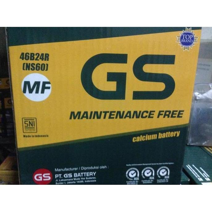 GS MF NS60 aki kering mobil terios rush apv swift sx4 avanza xenia