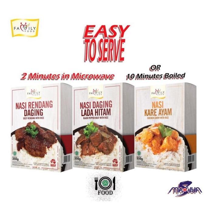 FAMILY FOOD Makanan Nasi Siap Saji (Ready to Eat Meal)