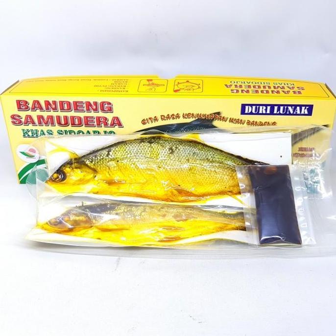 SAMUDERA BANDENG PRESTO KHAS SIDOARJO DURI LUNAK ISI 2pcs | VAKUM ASLI