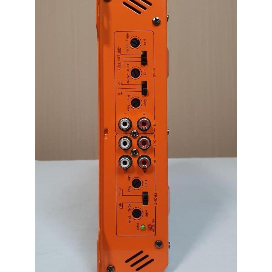 CLEARANCE SALE - EMBASSY Power Amplifier EM-880.4 4 Channel Class AB Mobil 1200 Watt dengan Kontrol 