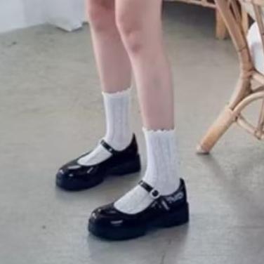 ORIGINAL Sepatu Docmart Wanita Loafers Hitam / Sepatu Oxford Wanita / Sepatu Docmart Cewek Hitam Glo