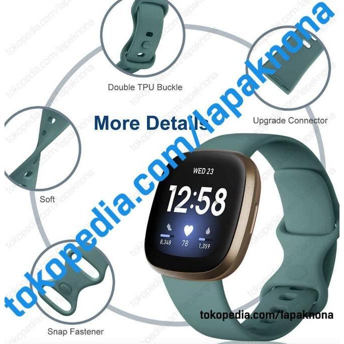 AUTUMN Strap Fitbit Versa 4 / 3 - Sense Watch Tali Jam Silicone