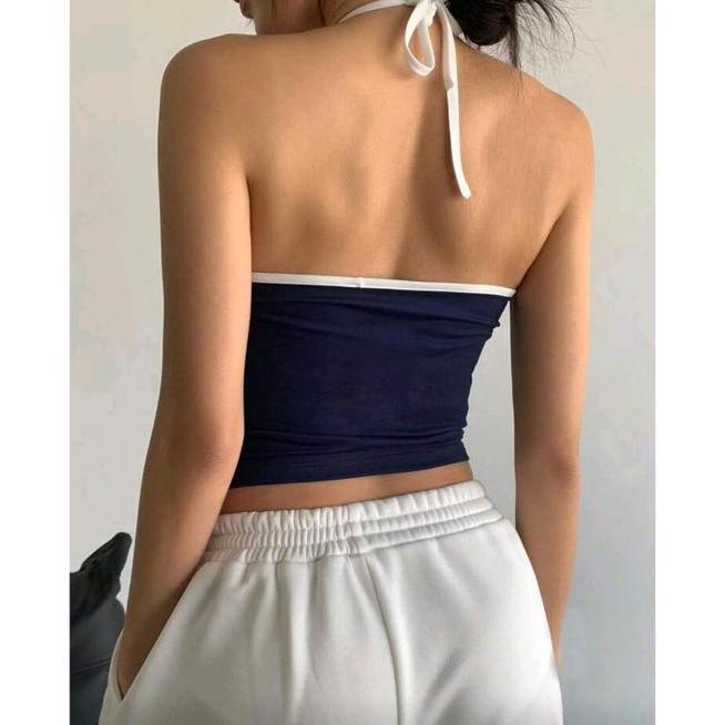 Shein Streethx Women Streetwear Casual Fashion Colorblock S Los Angeles Tank