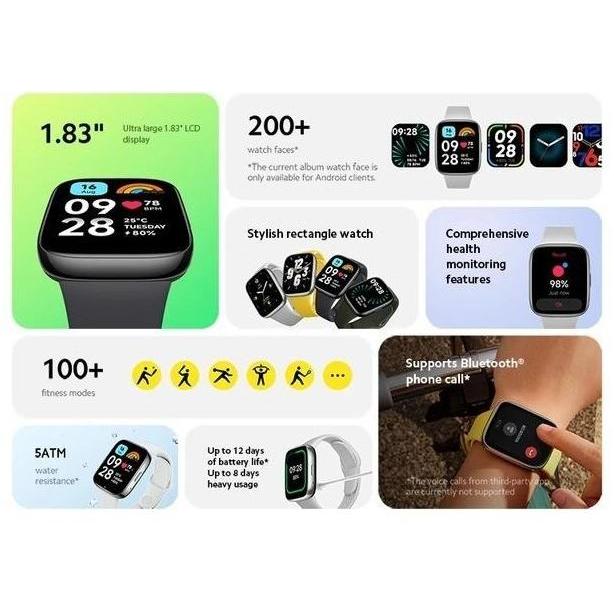 XIAOMI REDMI Watch 3 Active Smartwatch Garansi Resmi