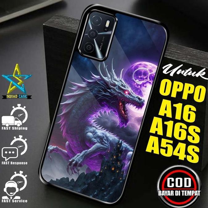 Case Oppo A16 A16S A54S Casing terbaru Squad Case motif [NAGA] Case hp