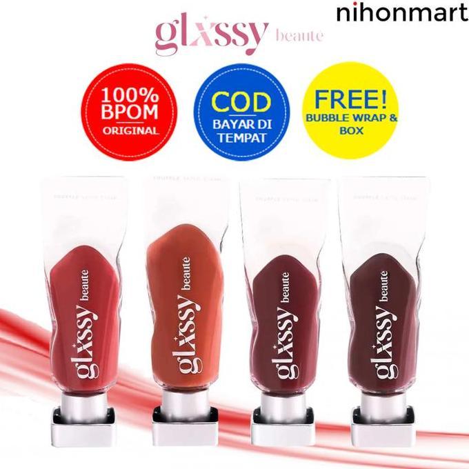 BEBAS ONGKIR - Glxssy Souffle Satin Stain