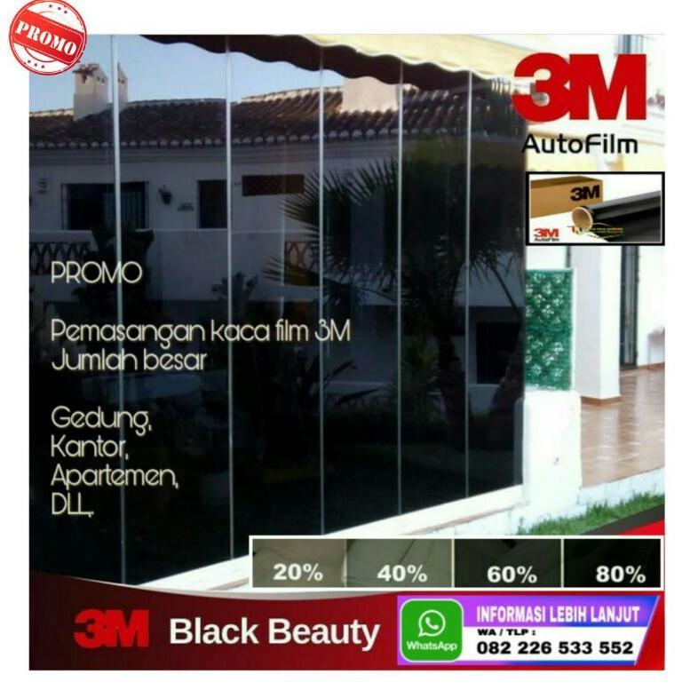 DISKON KACA FILM 3M/KACA FILM MOBIL 3M/BLACK BEAUTY/KACA FILM HITAM/ORIGINAL GARANSI 5 TAHUN