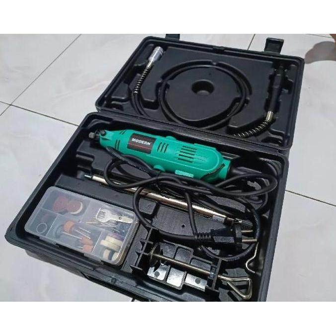 :=:=:=:=] MODERN M-2310 Mesin Mini Die Grinder/Mini Grinda Sett
