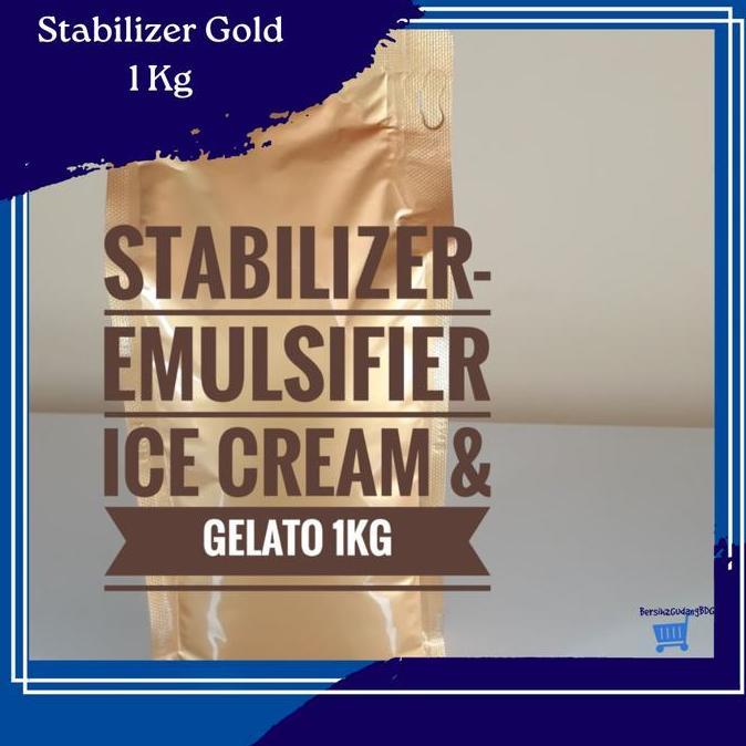 Stabilizer-Emulsifier Es Krim, Ice Cream & Gelato [GOLD] - 1 kg