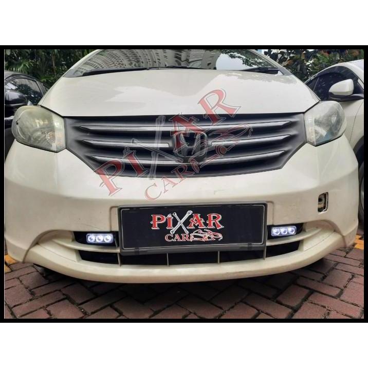 DISKON LAMPU DRL LED 3 TITIK MOBIL UNIVERSAL TOYOTA VELOZ 