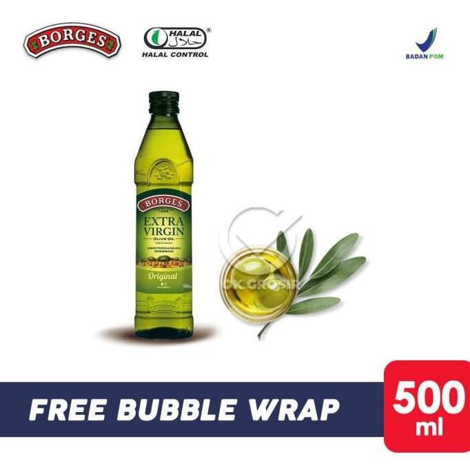 BORGES EXTRA VIRGIN OLIVE OIL 500 ml MINYAK ZAITUN HALAL