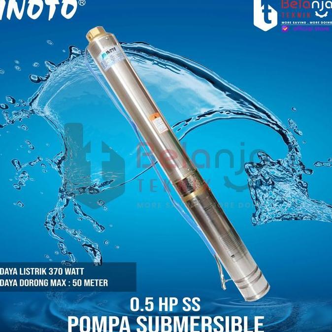 Inoto Pompa Air Satelit - Submersible 0.5 Hp Ss