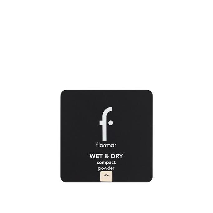 PROMO DISKON - Flormar Wet & Dry Compact Powder | Bedak Foundation Padat Two Way Cake