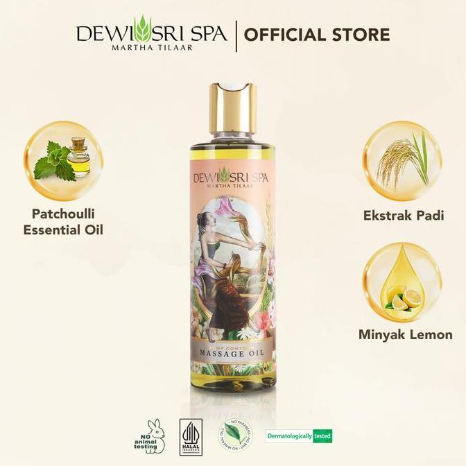 Dewi Sri Spa Body Contour Massage Oil
