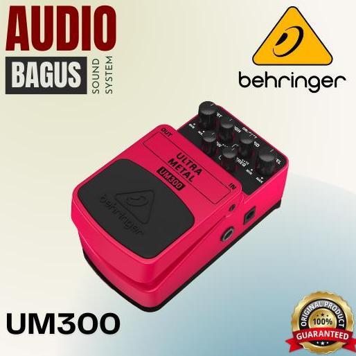 BEHRINGER UM300 Heavy Metal Distortion Stompbox / Pedal Efek Gitar