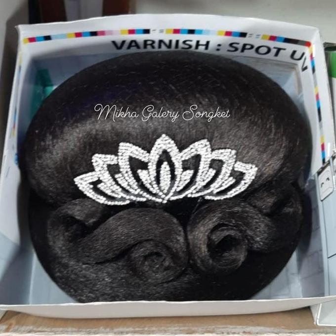 Sanggul Modren Batak +Tusuk Konde Kembang LS