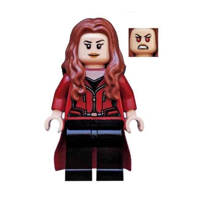 Promo LEGO Minifigures Scarlet Witch - Fabric Skirt SH256 76051 Diskon