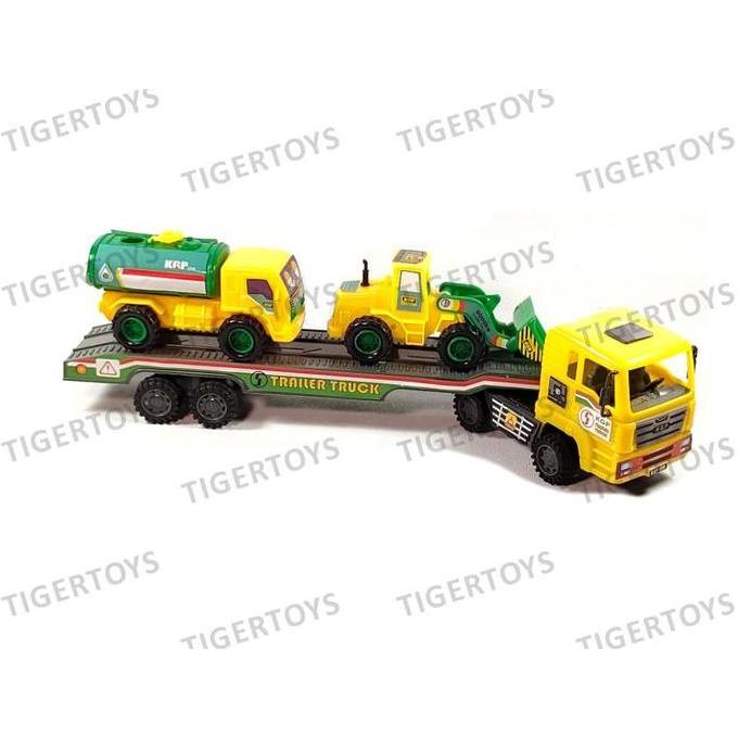 Promo MAINAN TRUCK TOWING MIX CONSTRUCTION TRUCK RACING CAR KGP138-1 KGP139-1 KGP138 KGP139 KGP Disk