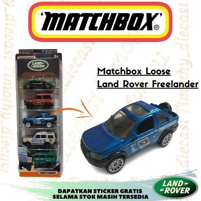 Promo MATCHBOX LAND ROVER LOOSE SVX DISCOVERY DEFENDER FREELANDER NINETY Diskon