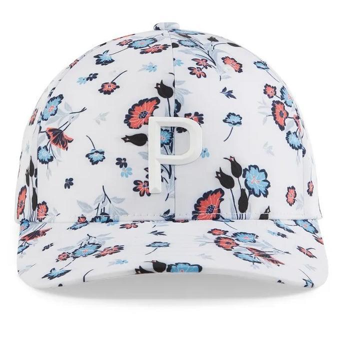 Golf Topi PUMA Golf Cap - Heirloom Tech P Snapback Cap - White Glow SS24 Oriii