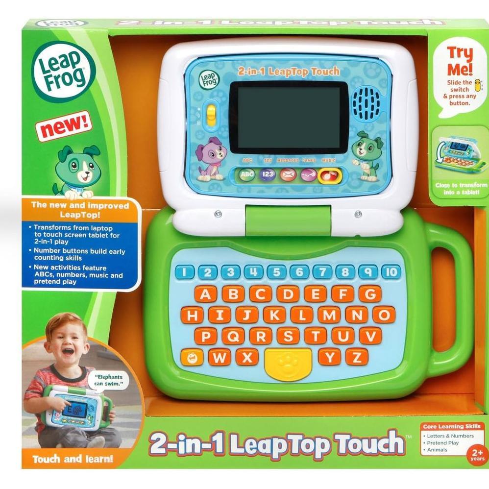 LeapFrog 2-in-1 LeapTop Touch, Green