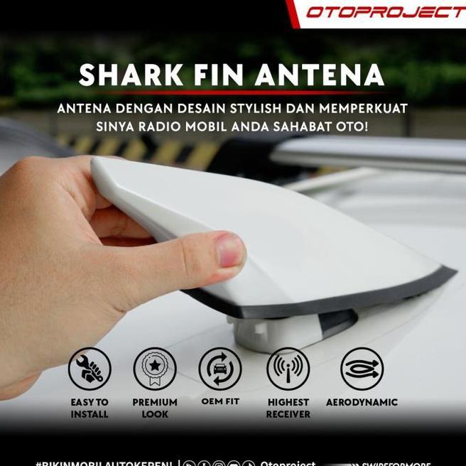 Shark Fin Antena Antena 4 4.0 Otoproject Car