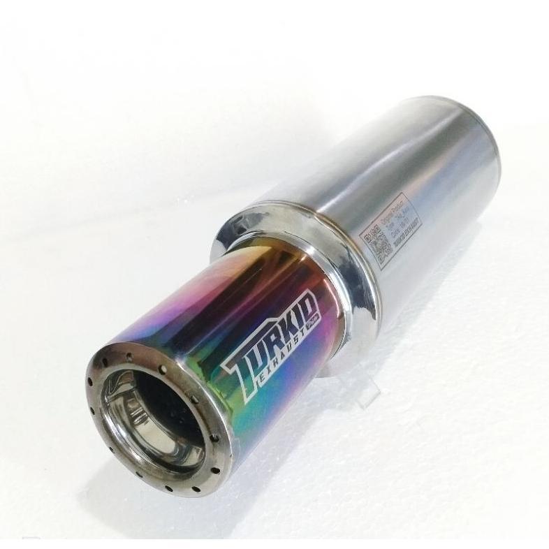 DISKON KNALPOT MOBIL RACING ORIGINAL TURKID TIPE BASS ADEM FULL STAINLESS KNALPOT GRONEL FULL STAINL