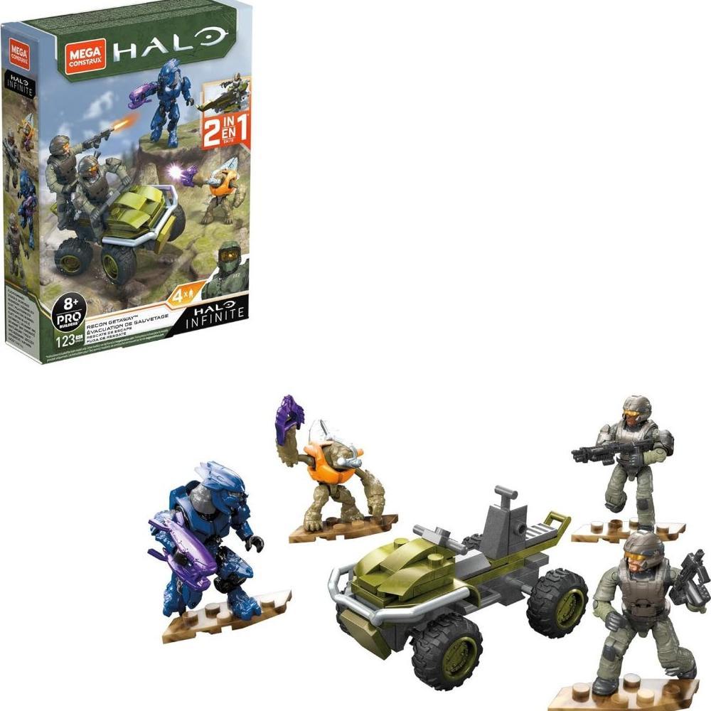 Mega Construx Halo Recon Getaway Mongoose Vehicle Halo Infinite