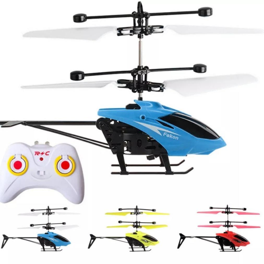 TERBARU MAINAN HELIKOPTER REMOTE CONTROL DAN SENSOR TANGAN USB CAS / MAINAN ANAK PESAWAT TERBANG RC