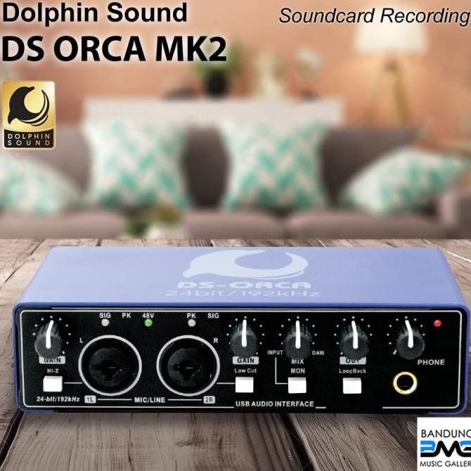 Dolphin Sound DS ORCA Audio Interface Soundcard Recording / DS-ORCA