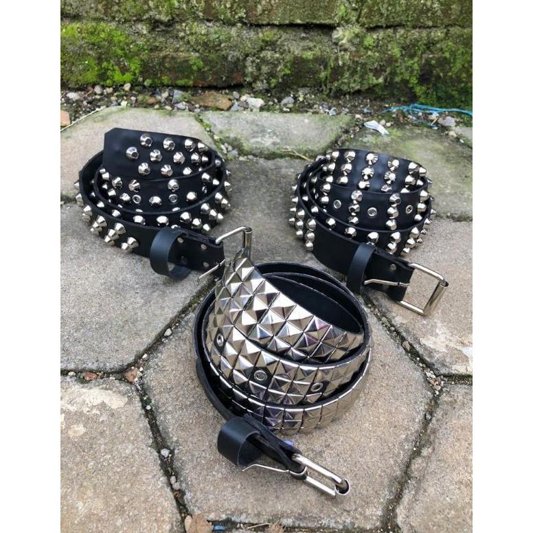 Termurah Belt Spike Punk / Gesper Spike Punk / Sabuk Spike Punk Rock / Ikat Pinggang