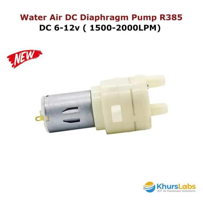 Pompa Air Mini Dc 6-12V R365A Water Air Dc Diaphragm Pump 1-2 Liter Per Menit